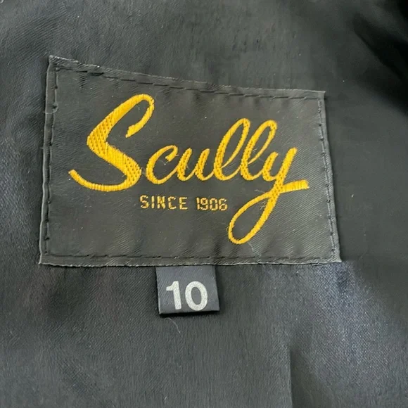 Women’s size 10 vintage black Scully Fringe Leather western equestrian Jacket - Picture 2 of 16